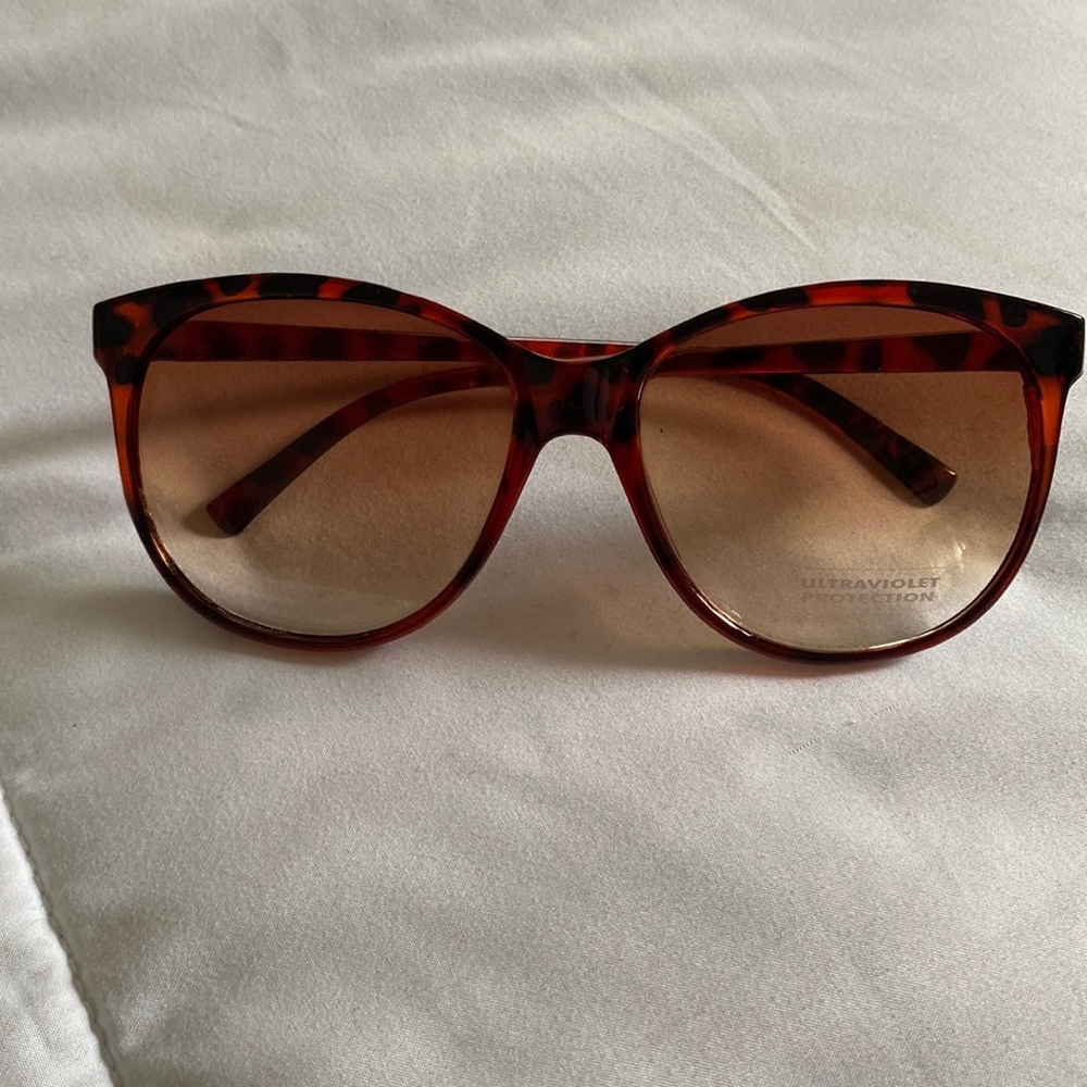 Brown Overside Sunglasses